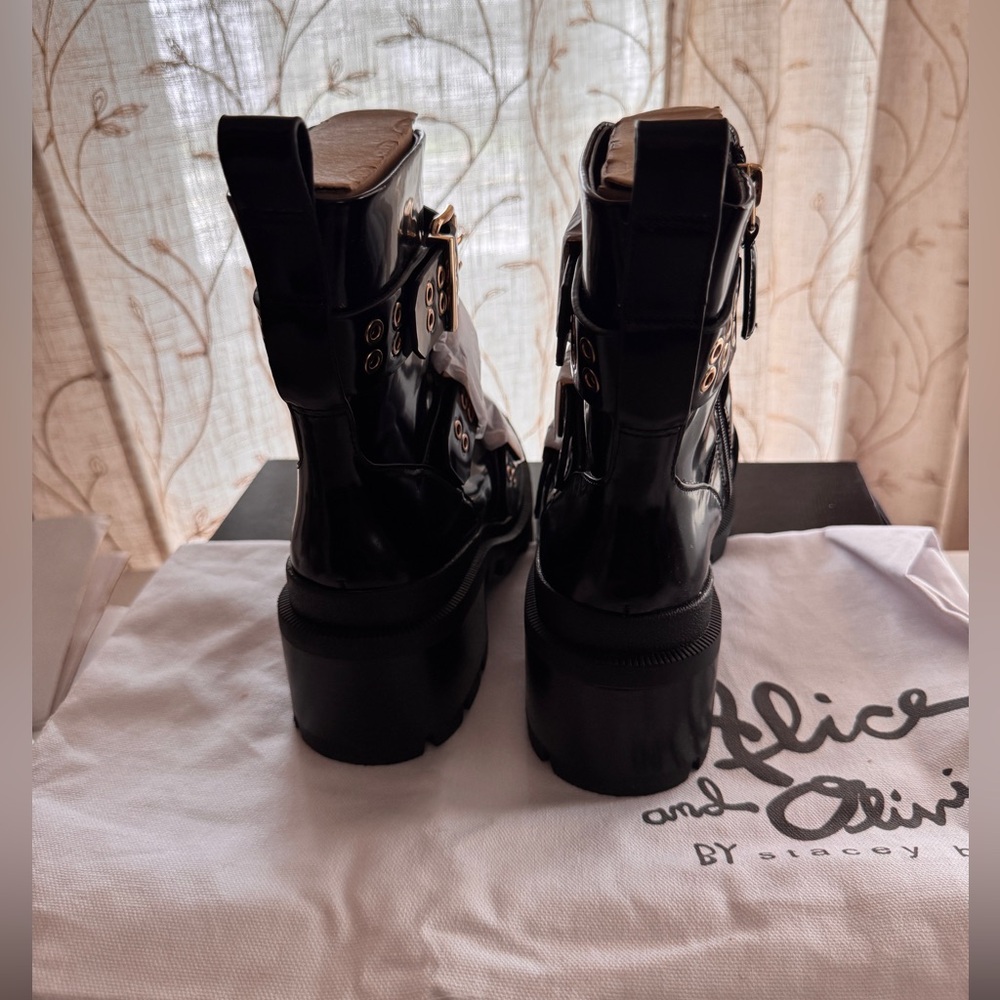 Alice and Olivia Black Boots - Picture 4 of 5